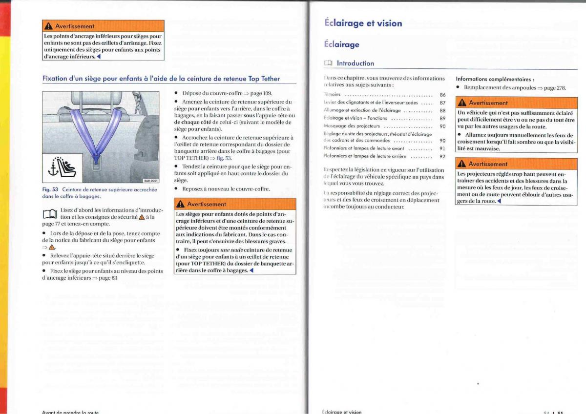 VW Polo Vento V 5 manuel du proprietaire / page 42
