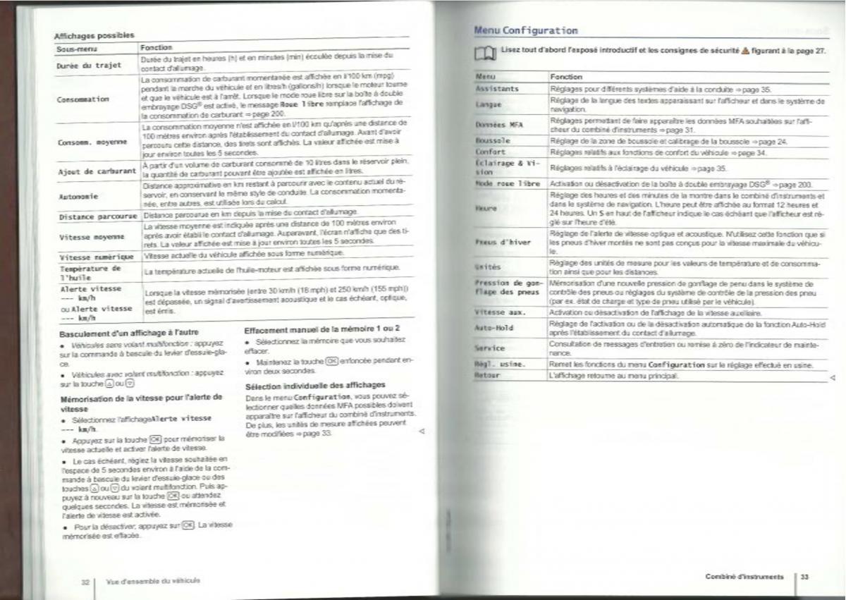 VW Tiguan I 1 manuel du proprietaire / page 18