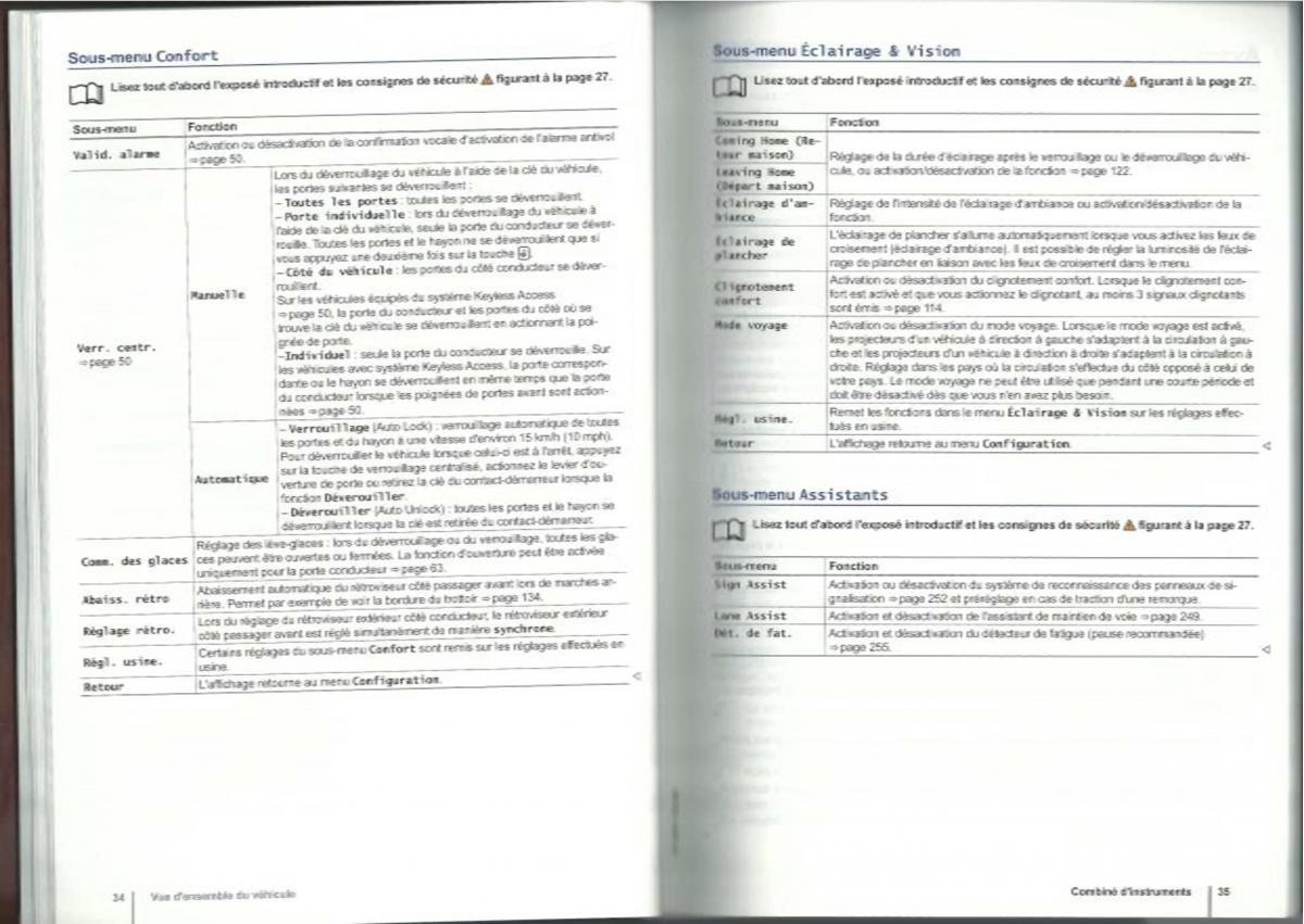 VW Tiguan I 1 manuel du proprietaire / page 19