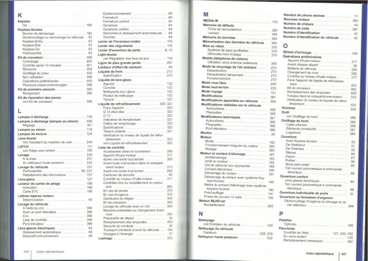 VW Tiguan I 1 manuel du proprietaire / page 220