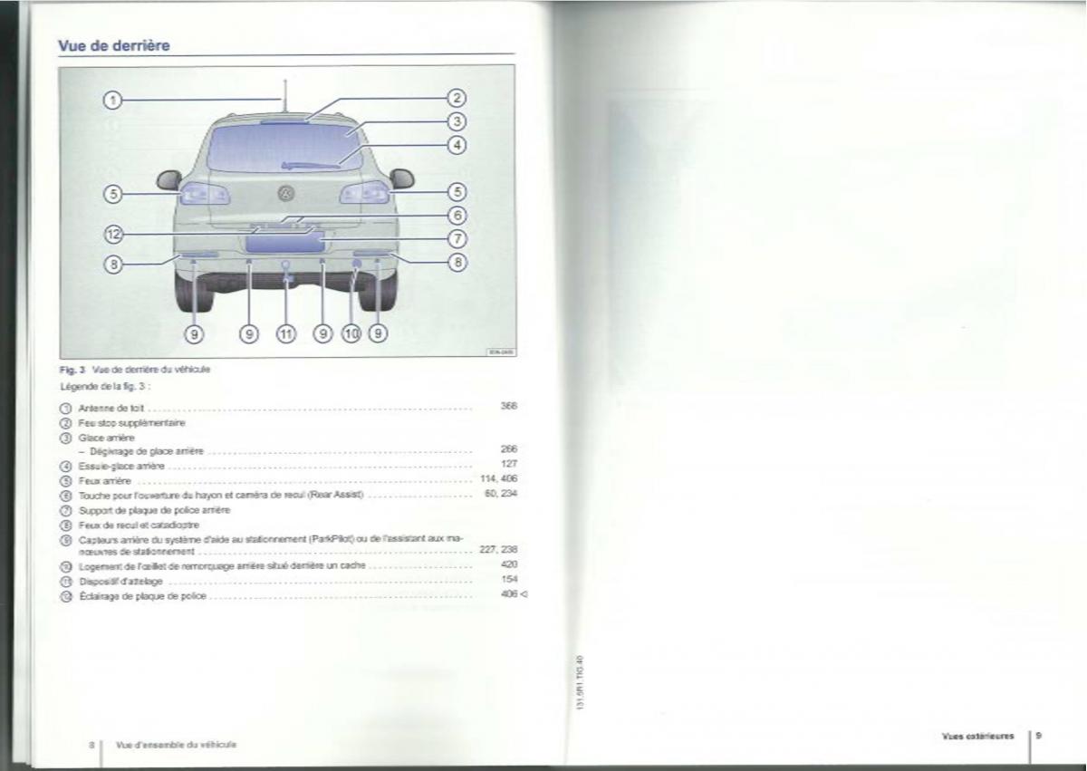 VW Tiguan I 1 manuel du proprietaire / page 6