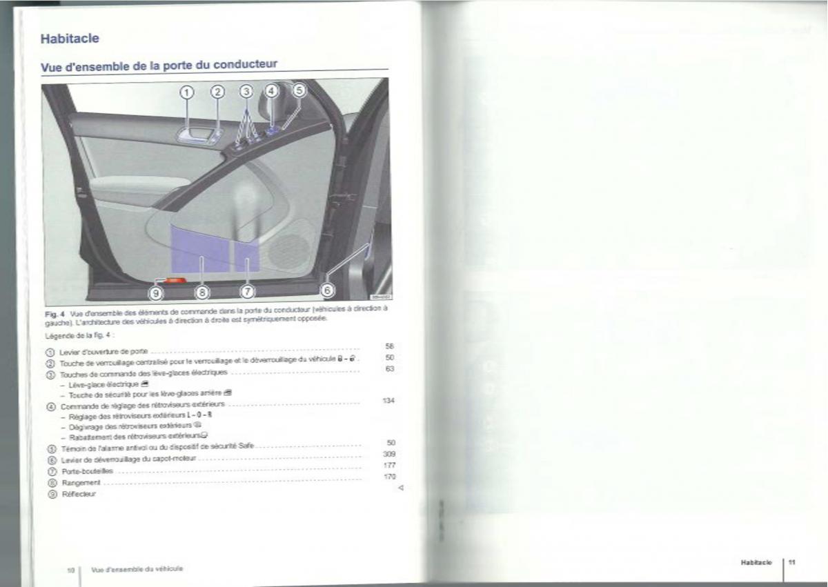 VW Tiguan I 1 manuel du proprietaire / page 7