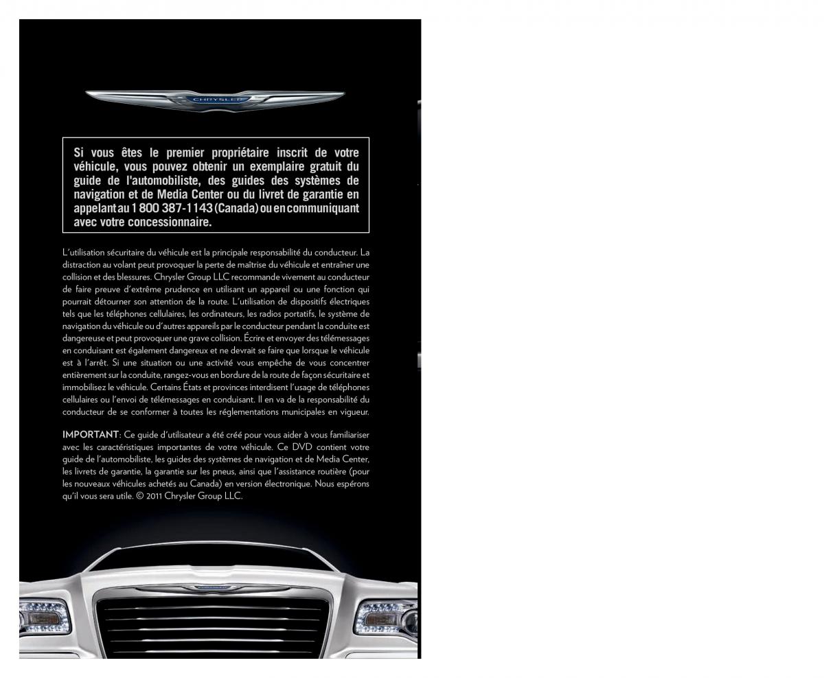 Chrysler 300 II 2 manuel du proprietaire / page 2