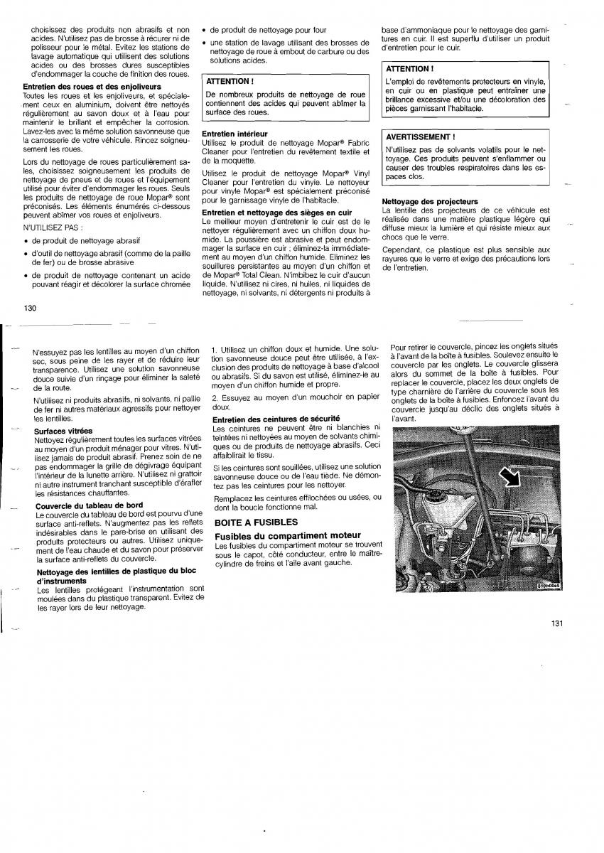 Chrysler Crossfire manuel du proprietaire / page 71