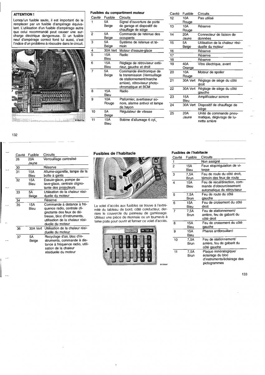 Chrysler Crossfire manuel du proprietaire / page 72