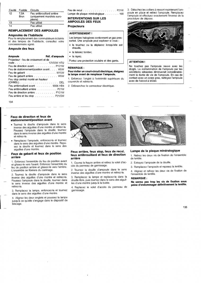 Chrysler Crossfire manuel du proprietaire / page 73