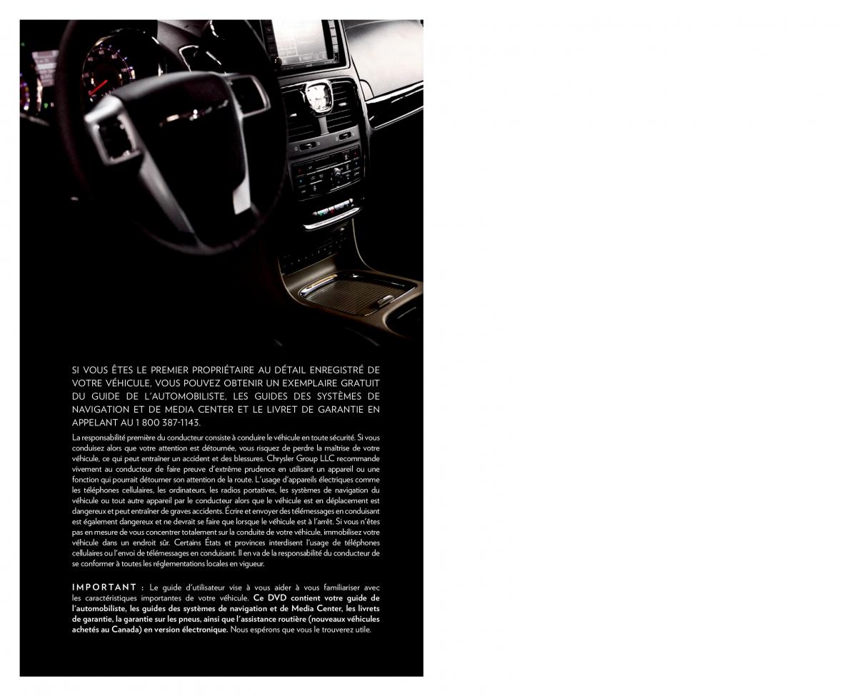 Chrysler Town and Country V 5 manuel du proprietaire / page 2