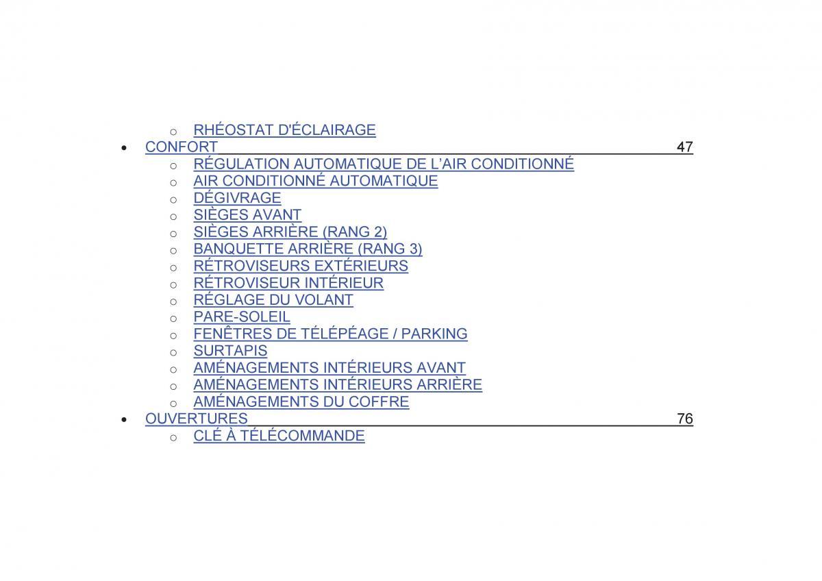 Citroen C Crosser manuel du proprietaire / page 3