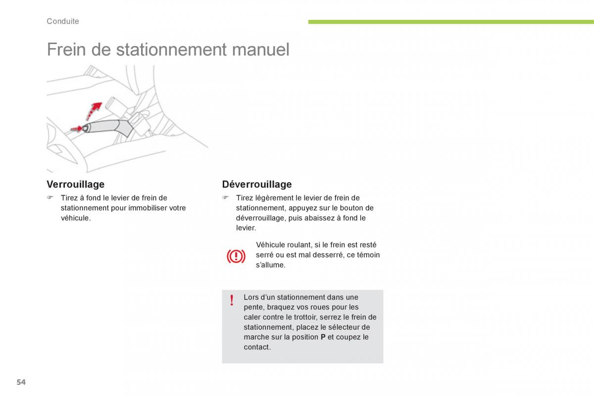 Citroen C Zero manuel du proprietaire / page 56