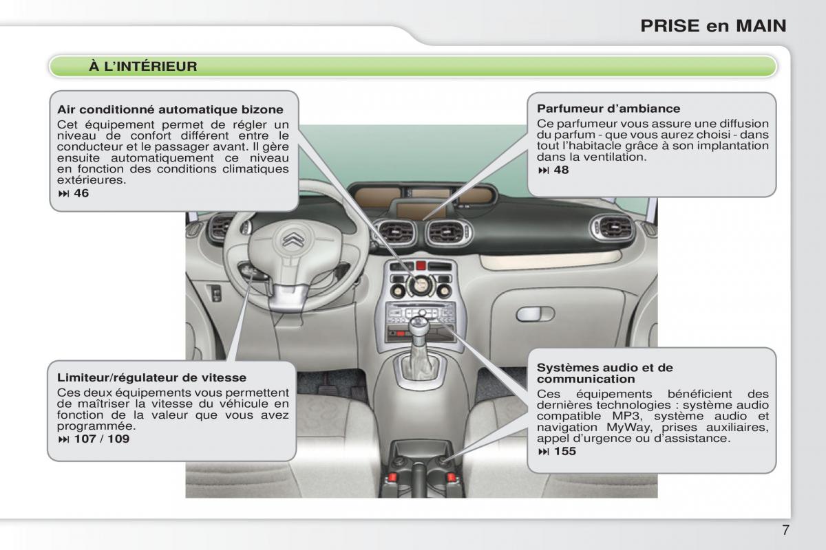 Citroen C3 Picasso manuel du proprietaire / page 9