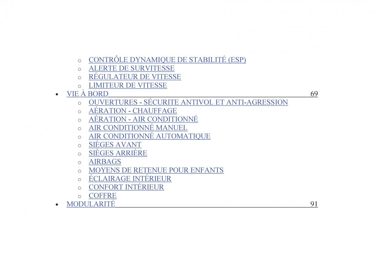 Citroen C3 Pluriel manuel du proprietaire / page 4