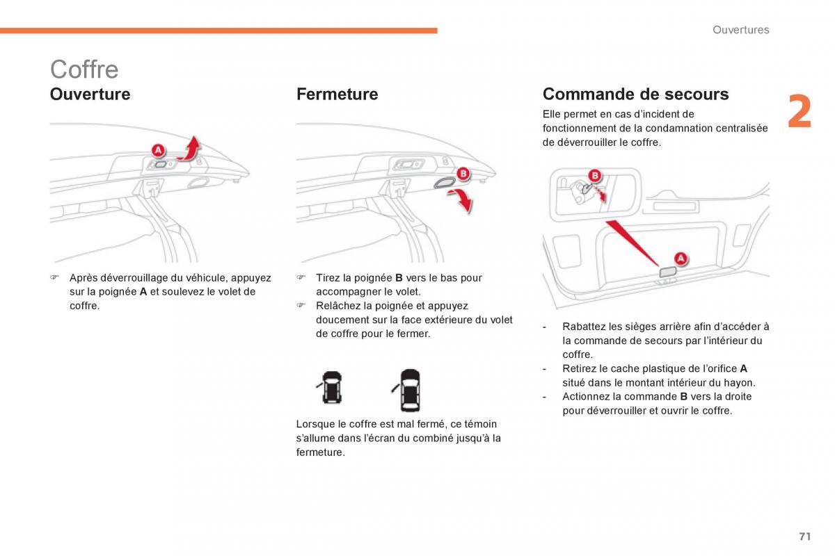 Citroen C4 Aircross manuel du proprietaire / page 73