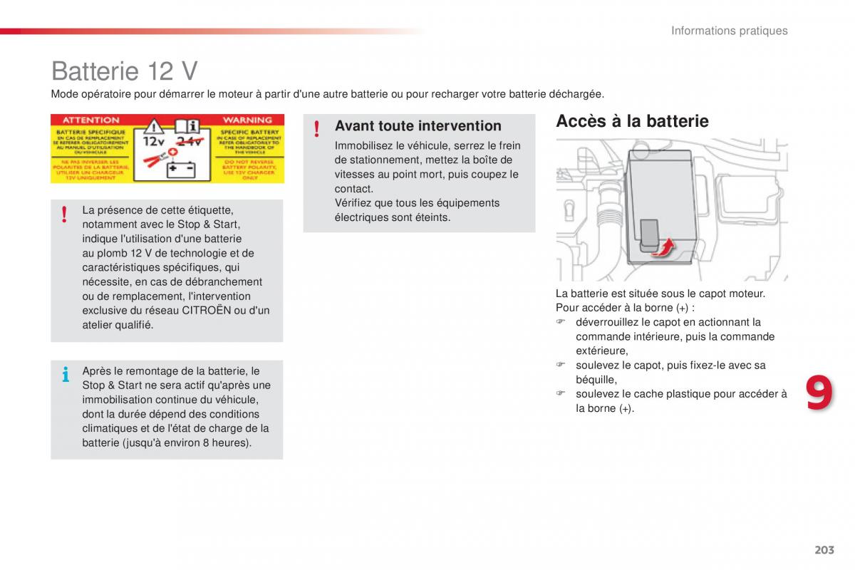 Citroen C4 Cactus manuel du proprietaire / page 205