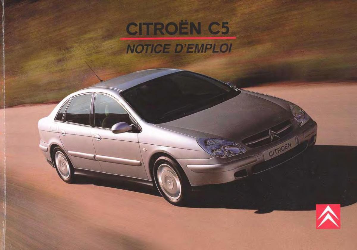 Citroen C5 FL I 1 manuel du proprietaire / page 1