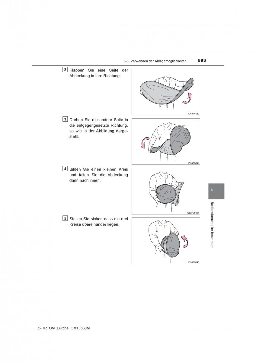 Toyota C HR Handbuch / page 593
