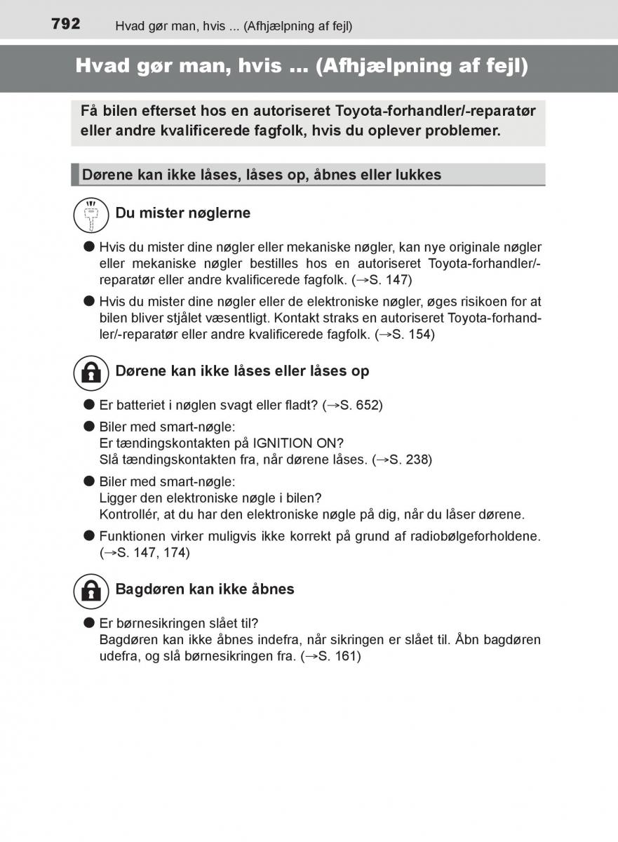 Toyota C HR Bilens instruktionsbog / page 792