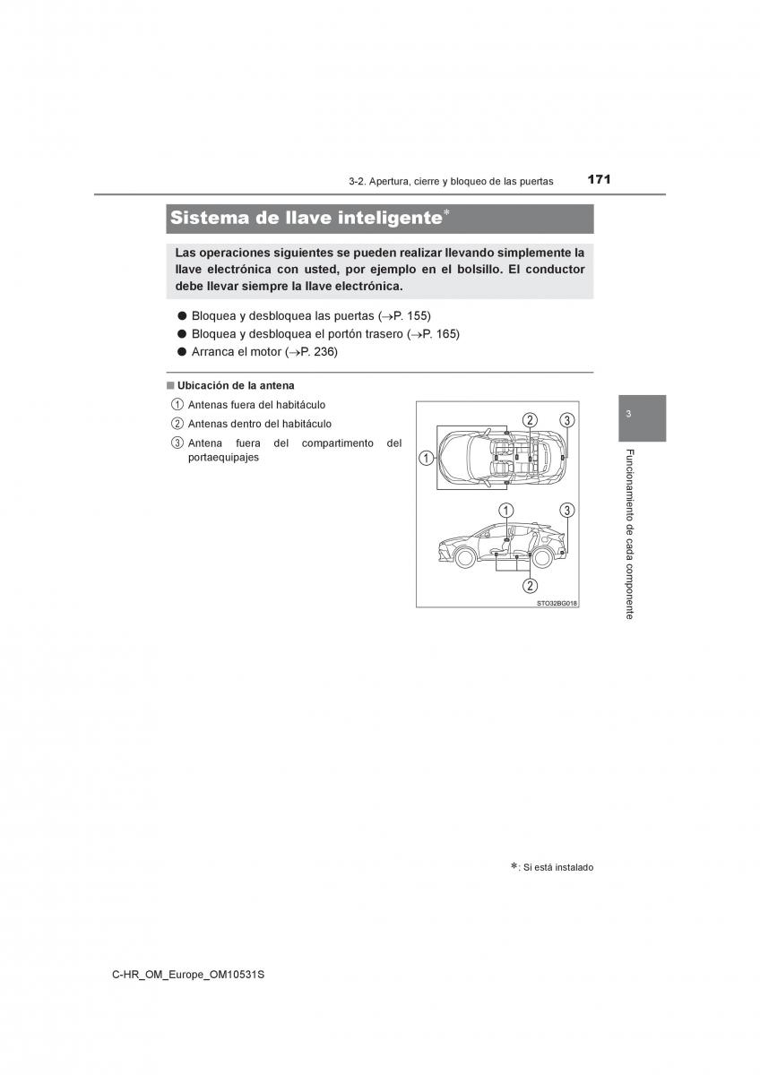 Toyota C HR manual del propietario / page 171