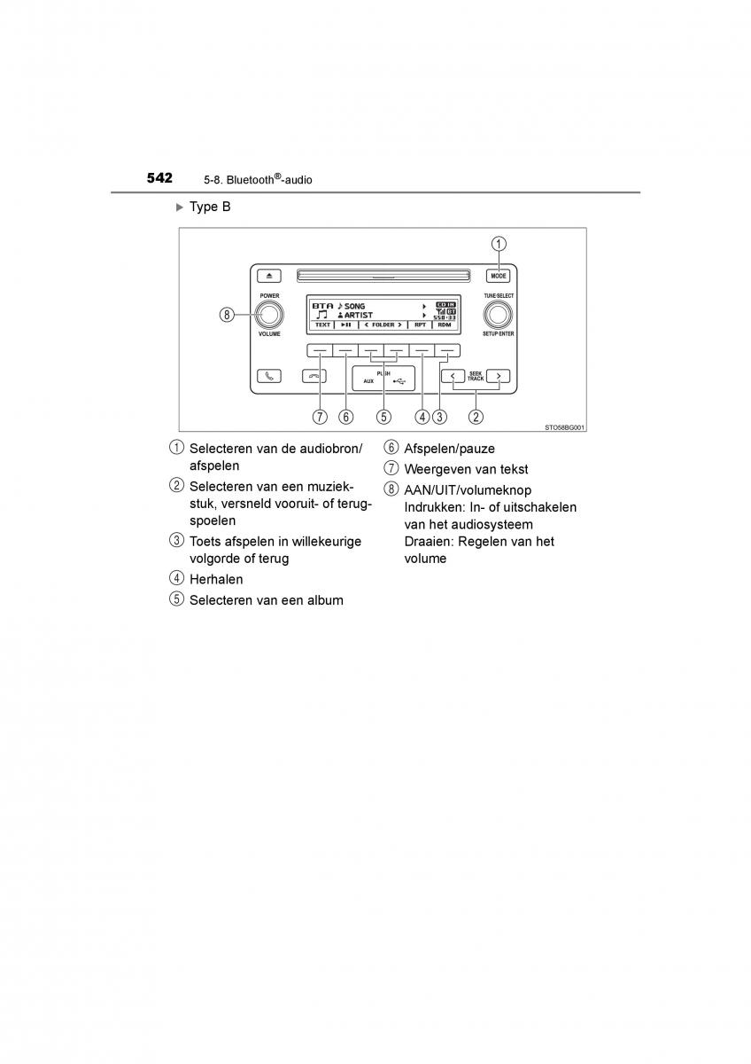 Toyota C HR handleiding / page 542