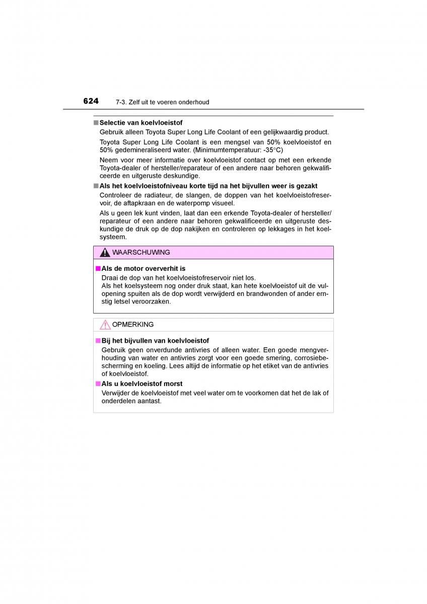Toyota C HR handleiding / page 624