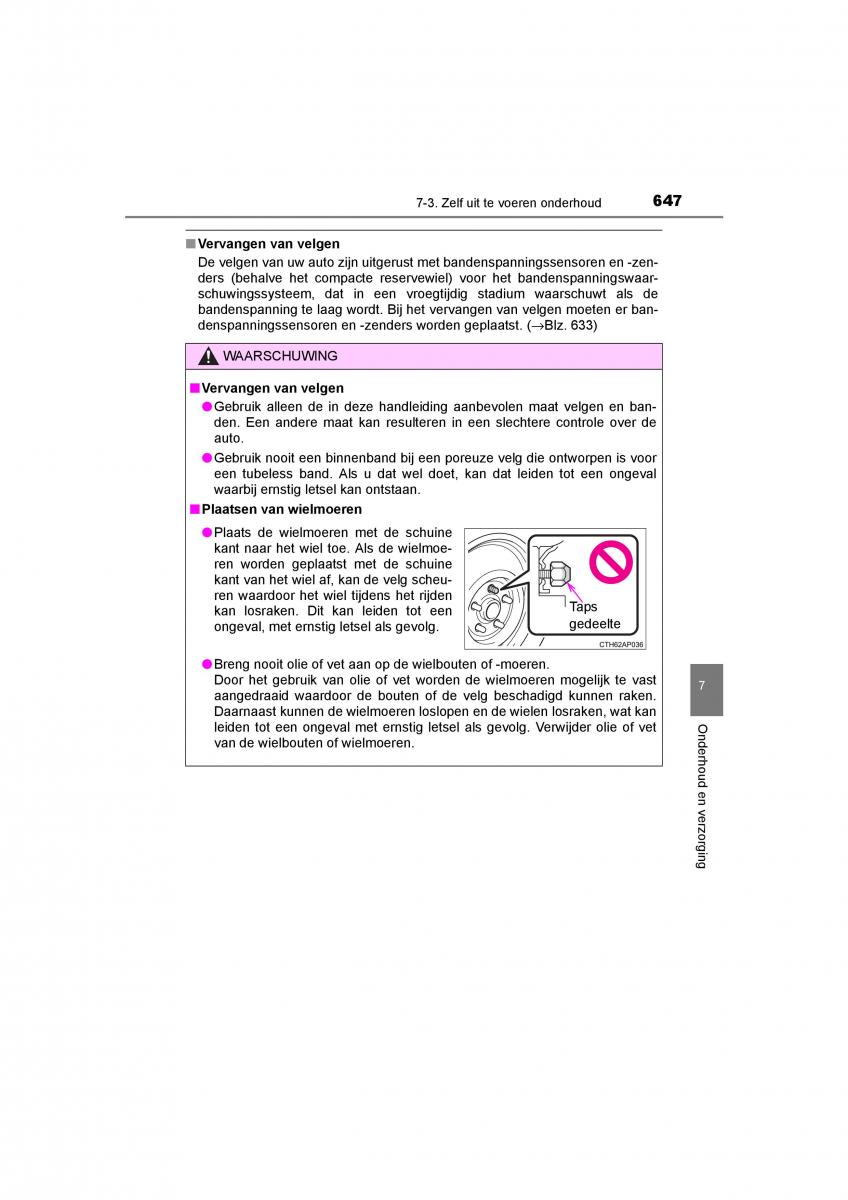 Toyota C HR handleiding / page 647