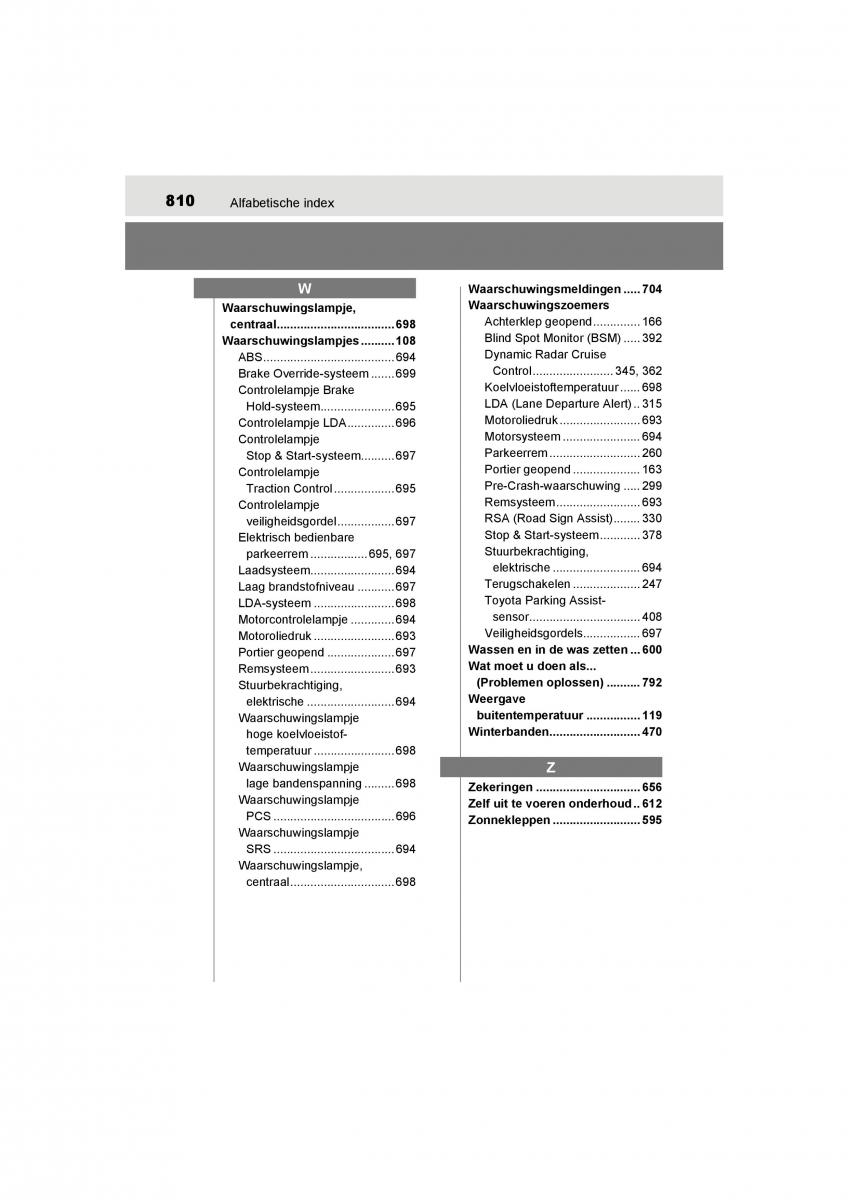 Toyota C HR handleiding / page 810