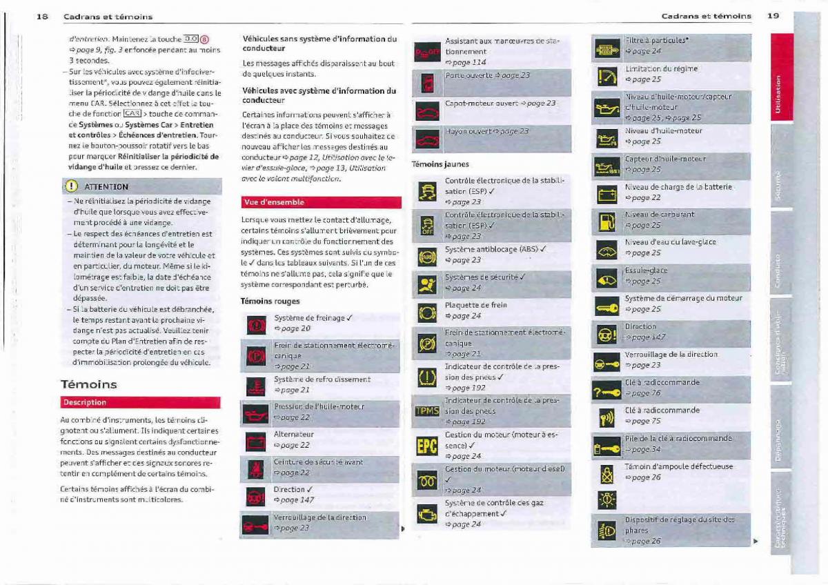 Audi Q3 manuel du proprietaire / page 10