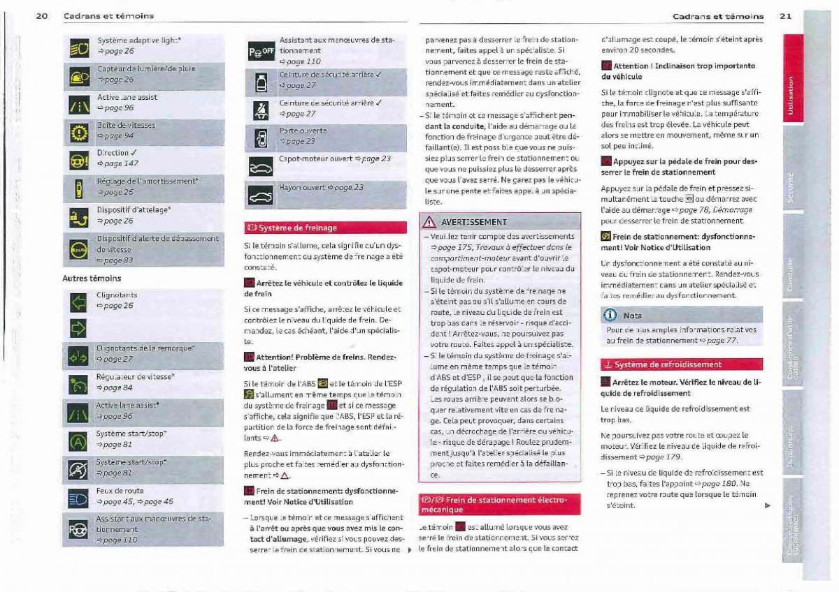 Audi Q3 manuel du proprietaire / page 11
