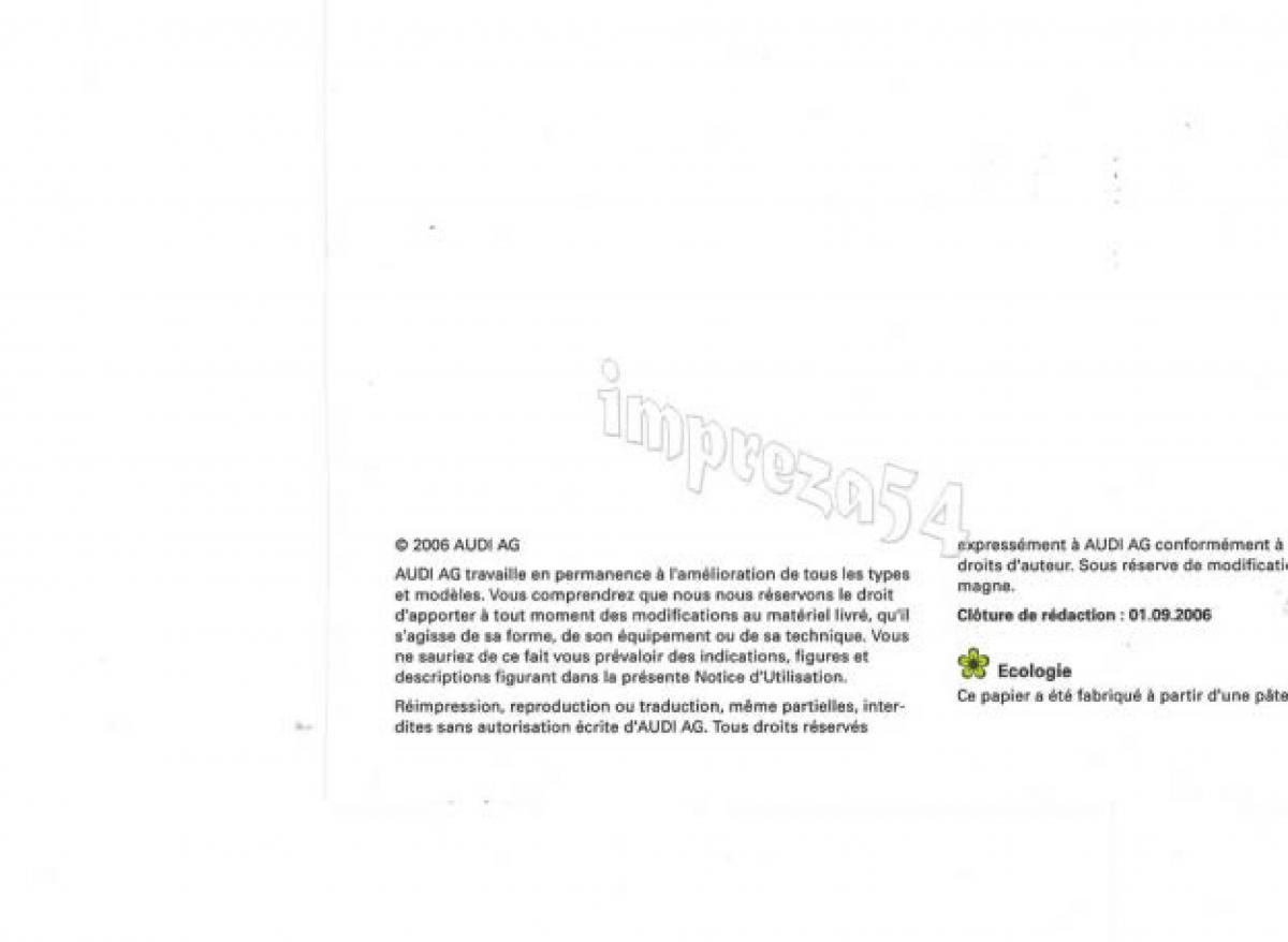 Audi TT II 2 manuel du proprietaire / page 266