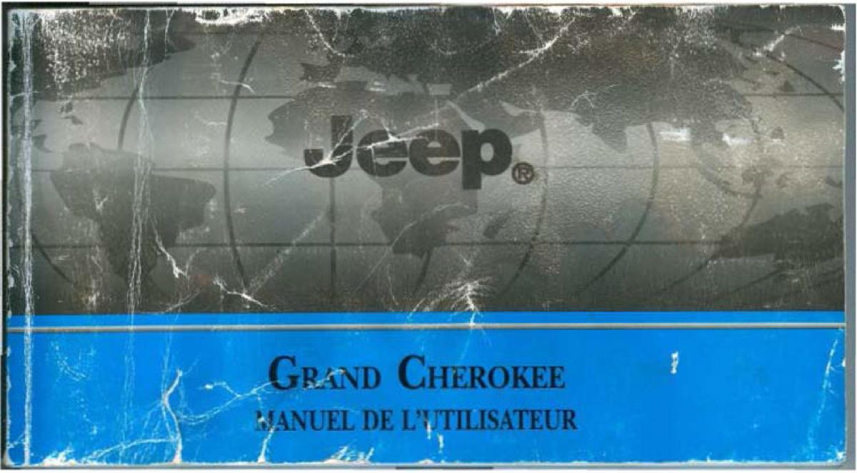 Jeep Grand Cherokee WJ manuel du proprietaire / page 1