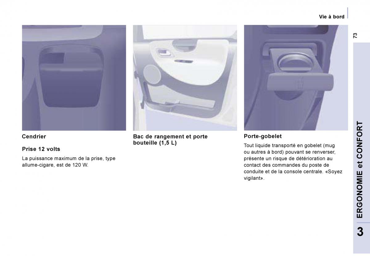 Citroen Jumpy Atlante manuel du proprietaire / page 78