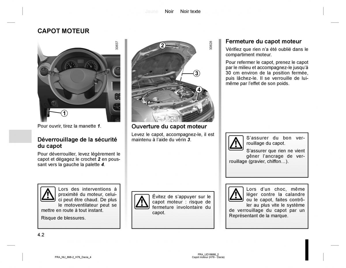 Dacia Duster I 1 manuel du proprietaire / page 102
