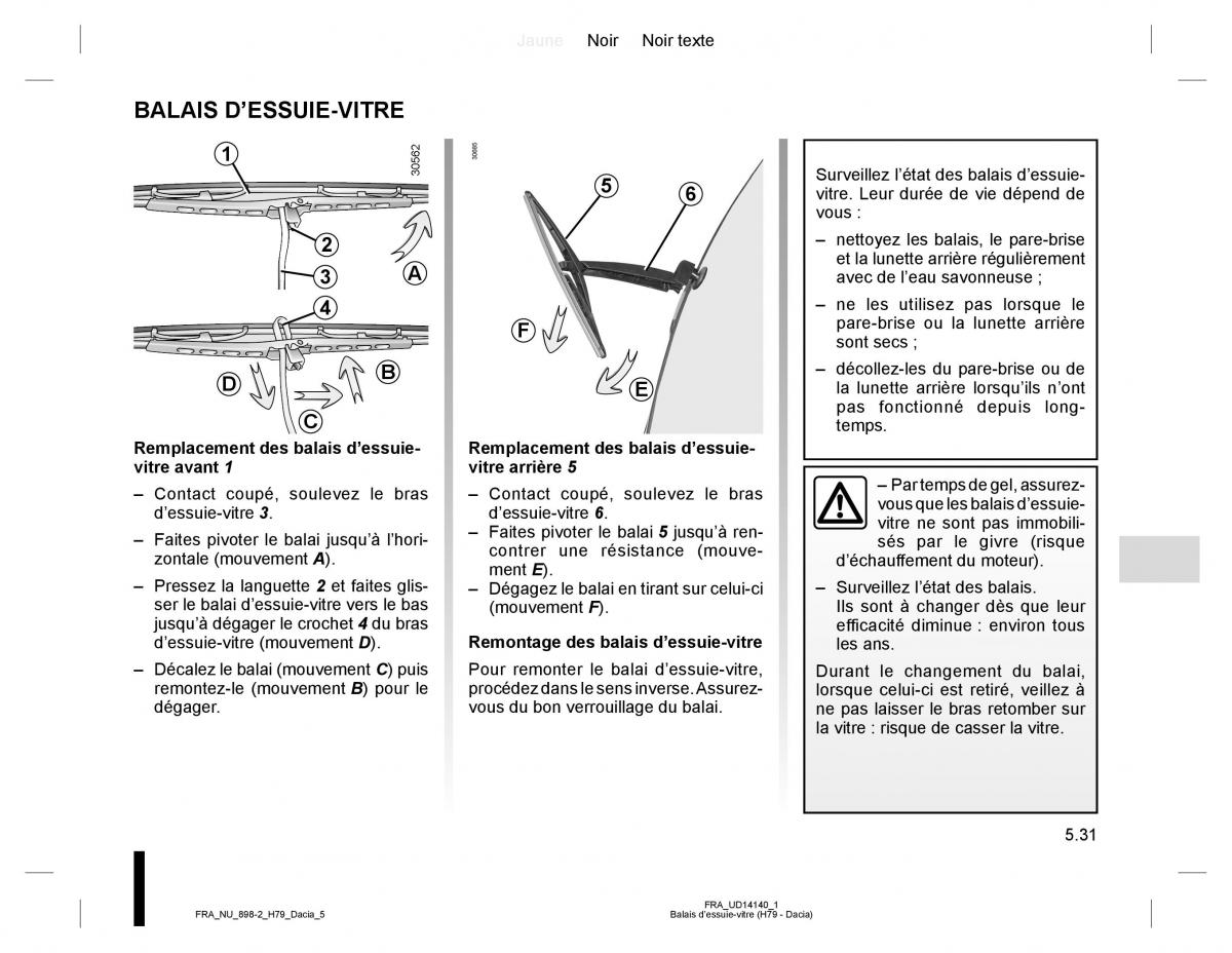 Dacia Duster I 1 manuel du proprietaire / page 147