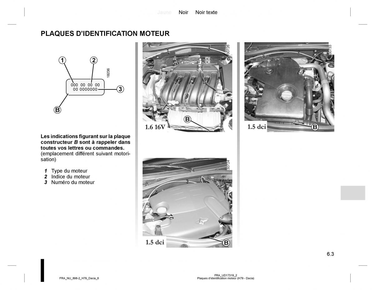 Dacia Duster I 1 manuel du proprietaire / page 161