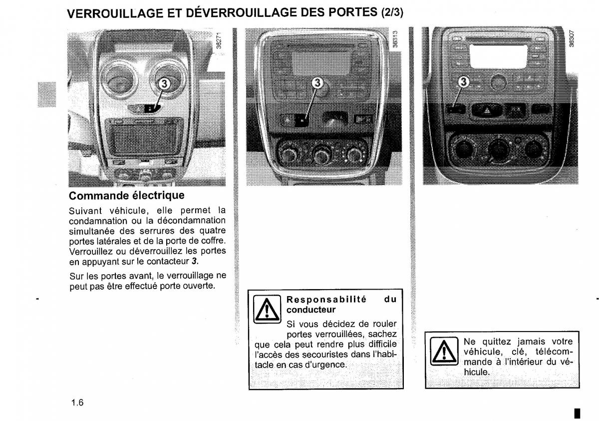 manual  Dacia Duster I 1 FL manuel du proprietaire / page 12