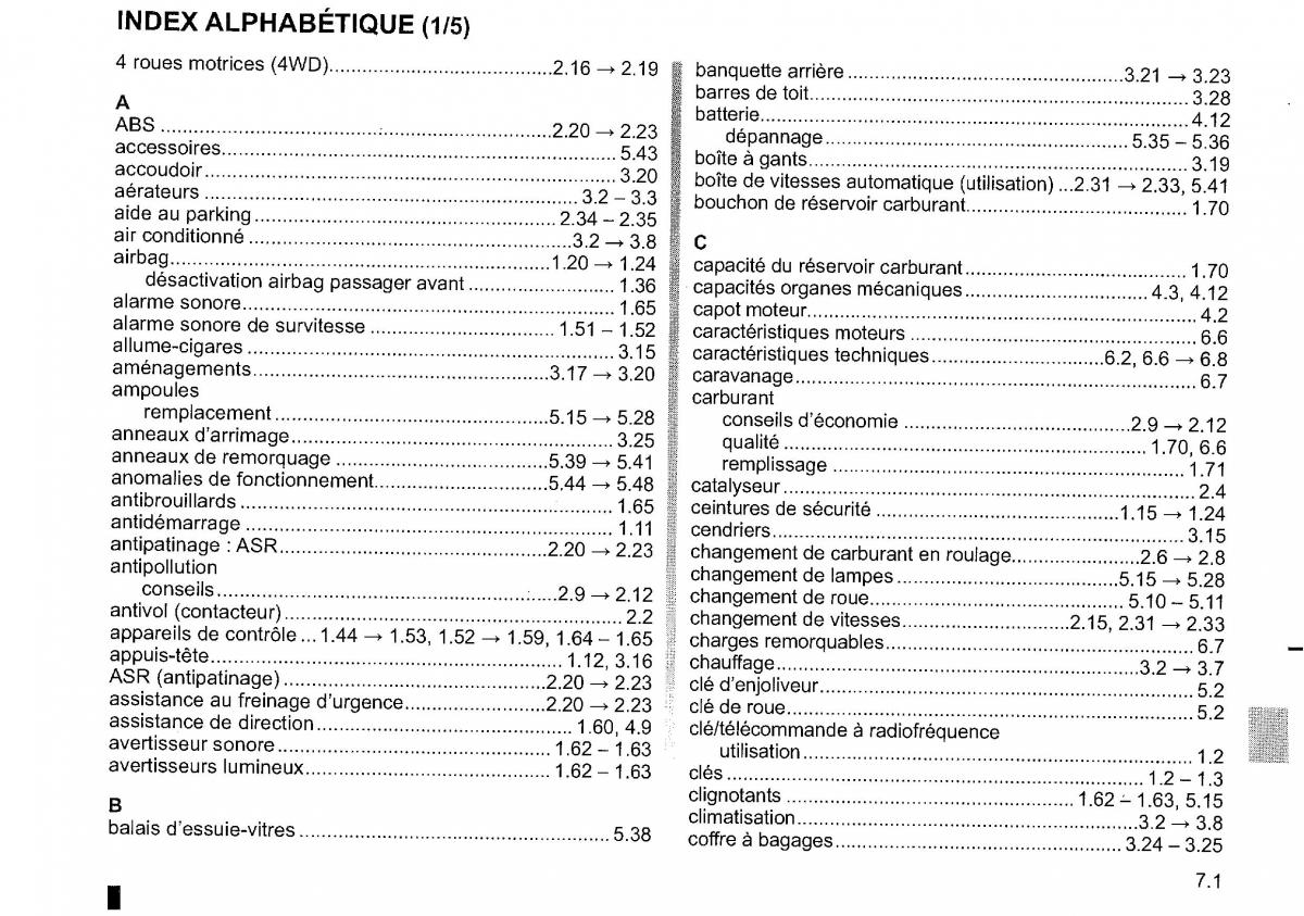 manual  Dacia Duster I 1 FL manuel du proprietaire / page 233