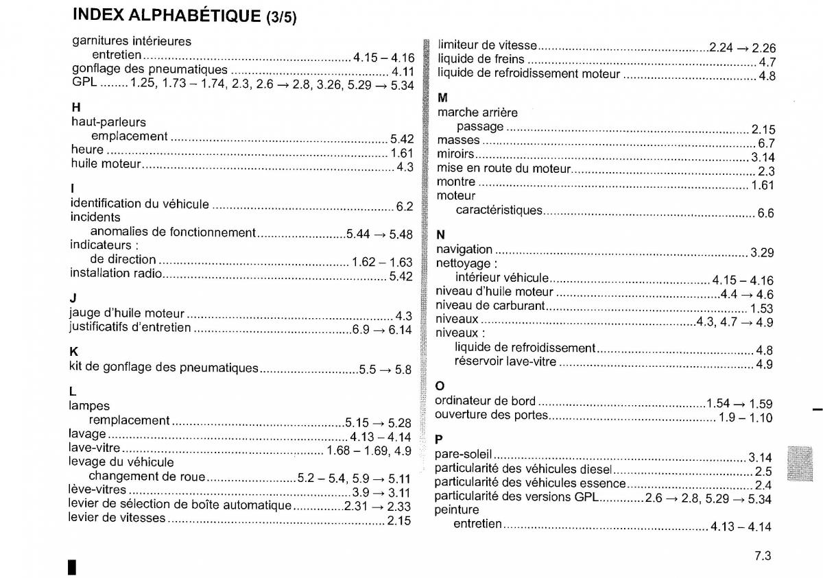 manual  Dacia Duster I 1 FL manuel du proprietaire / page 235