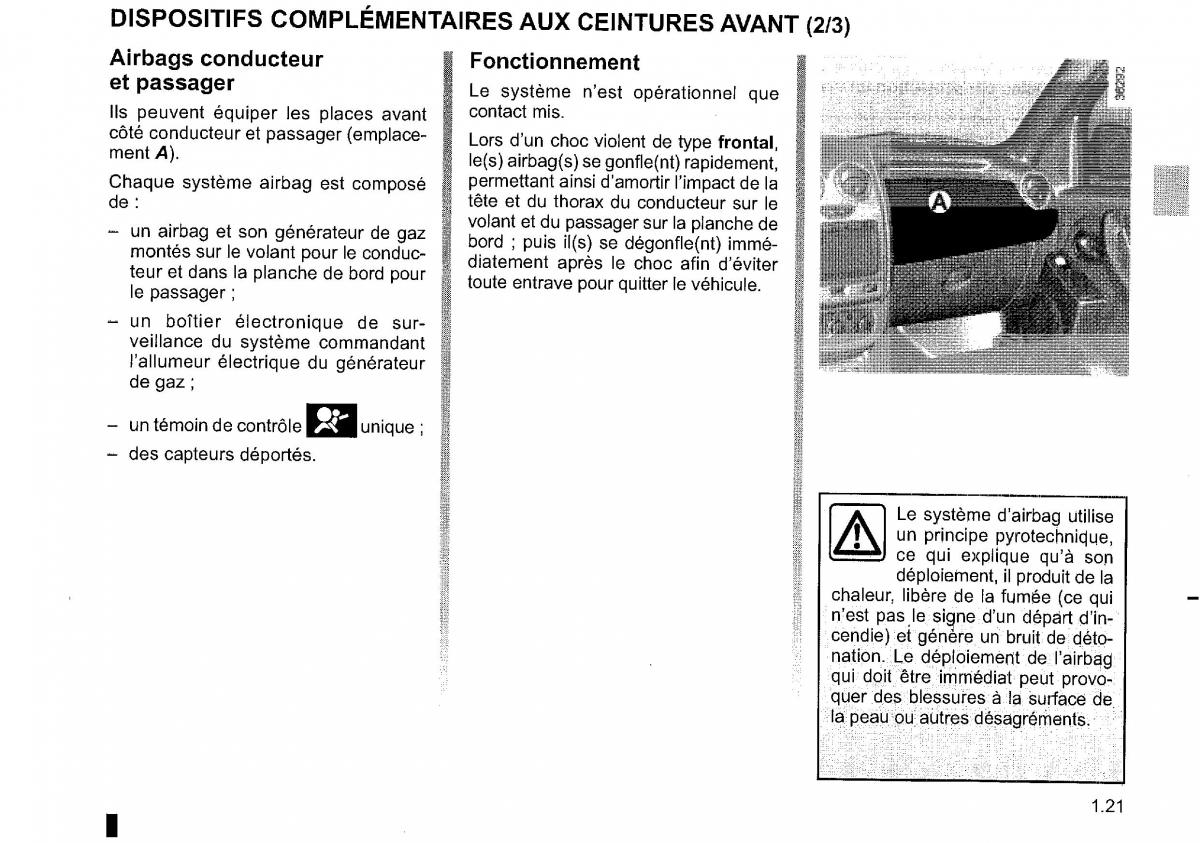 Dacia Duster I 1 FL manuel du proprietaire / page 27