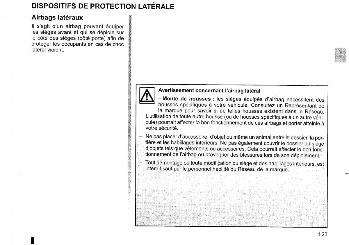 Dacia Duster I 1 FL manuel du proprietaire / page 29