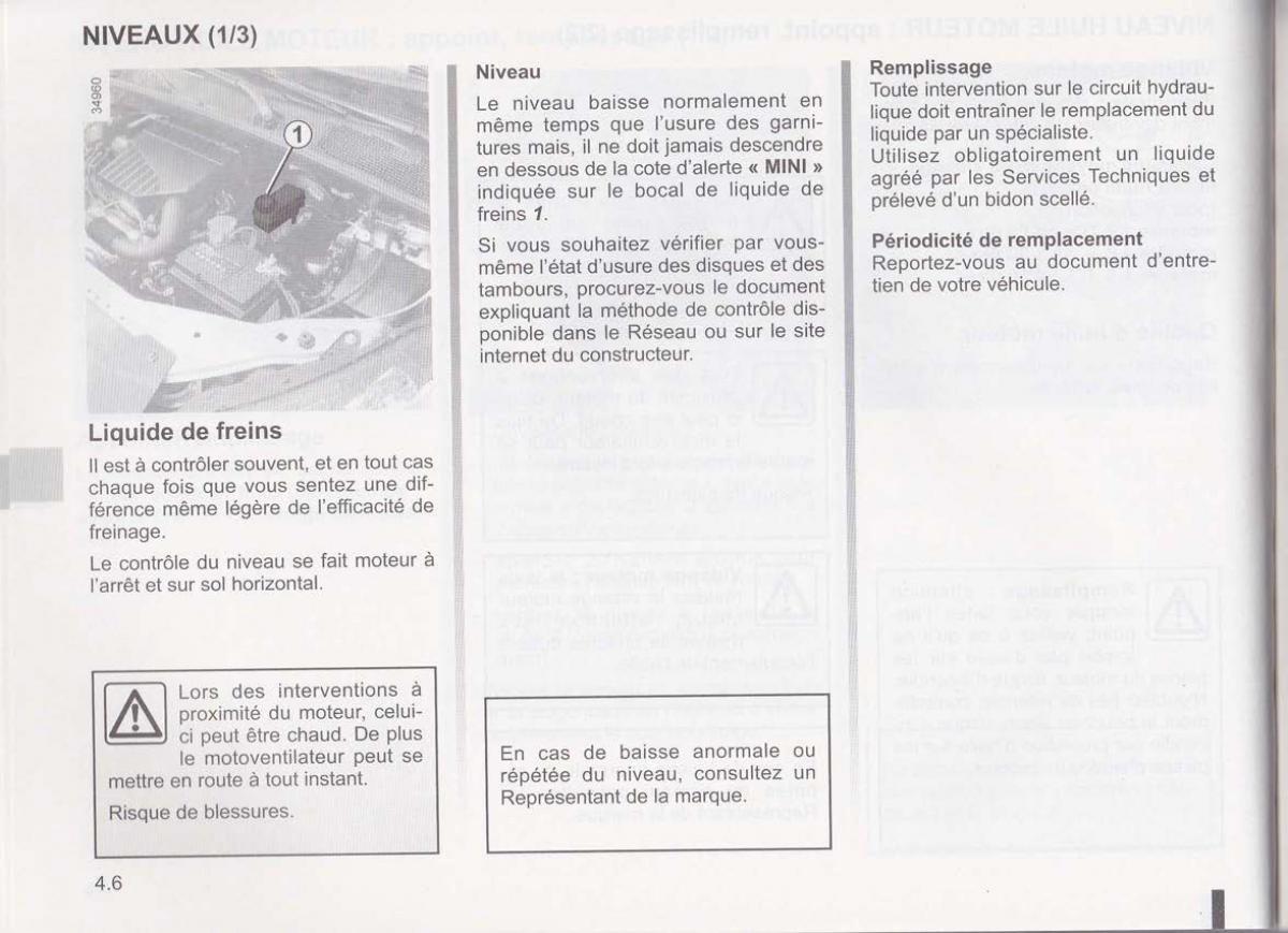 Dacia Lodgy manuel du proprietaire / page 121