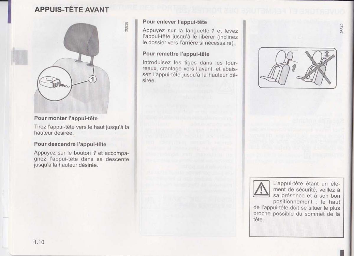manual  Dacia Lodgy manuel du proprietaire / page 14