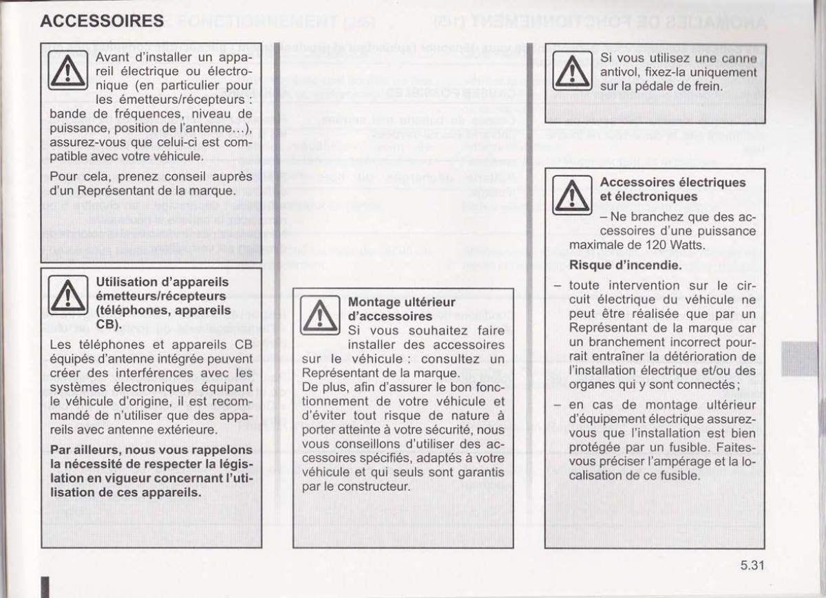 manual  Dacia Lodgy manuel du proprietaire / page 161