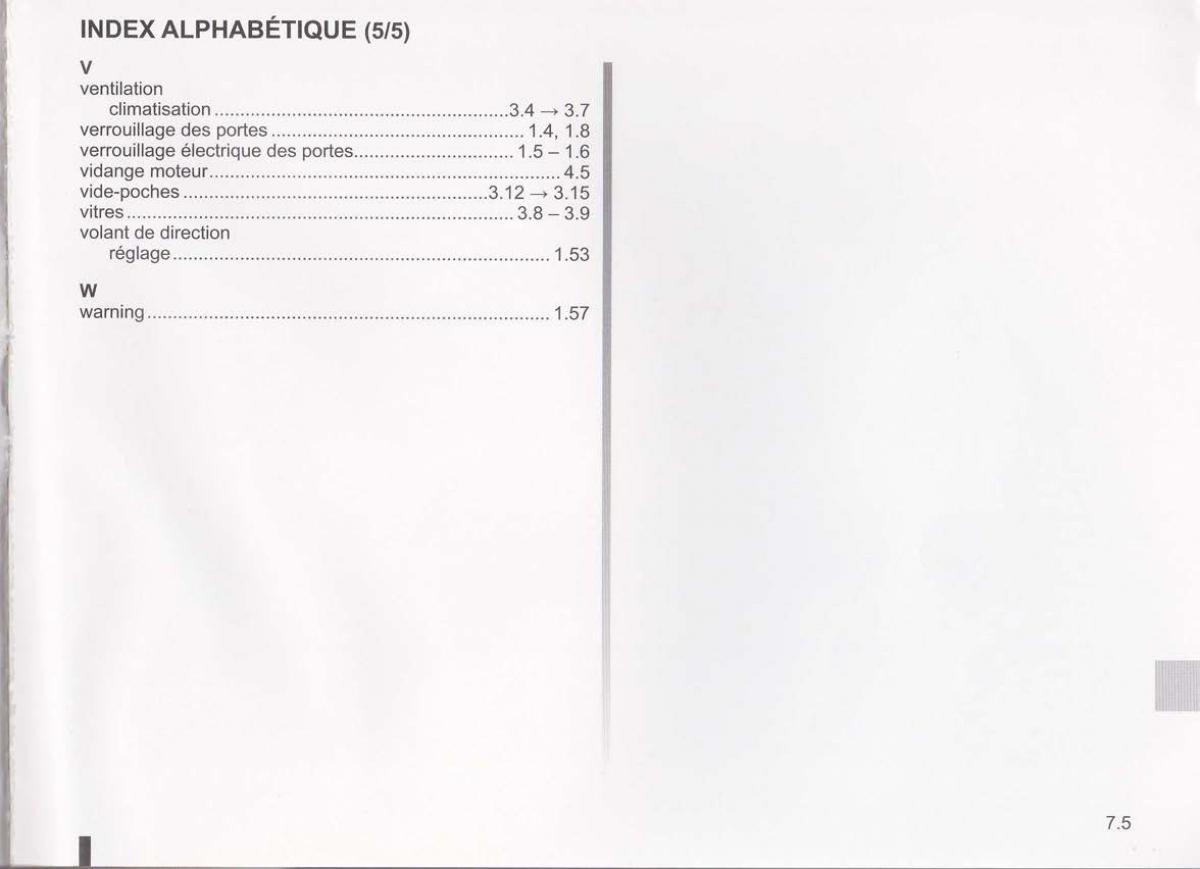 Dacia Lodgy manuel du proprietaire / page 191