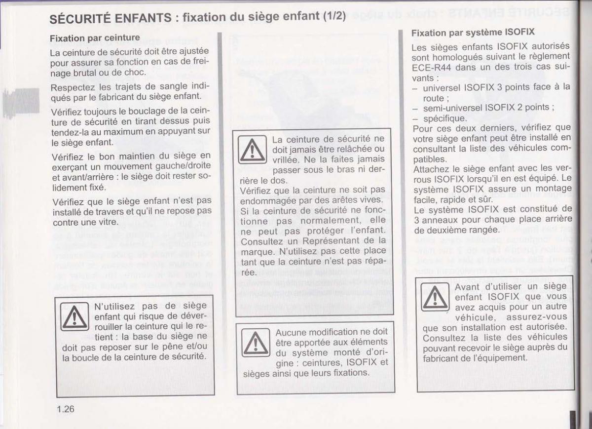 manual  Dacia Lodgy manuel du proprietaire / page 30