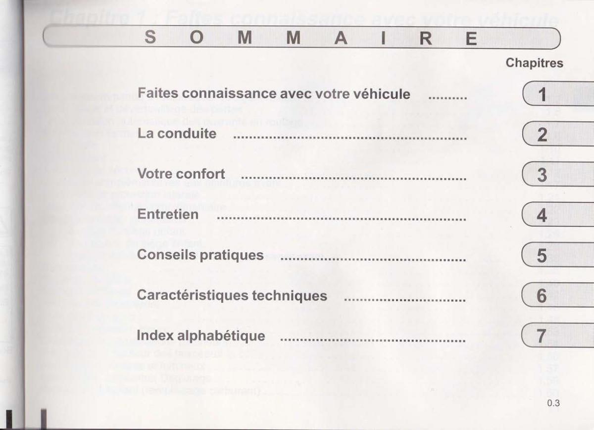 Dacia Lodgy manuel du proprietaire / page 4