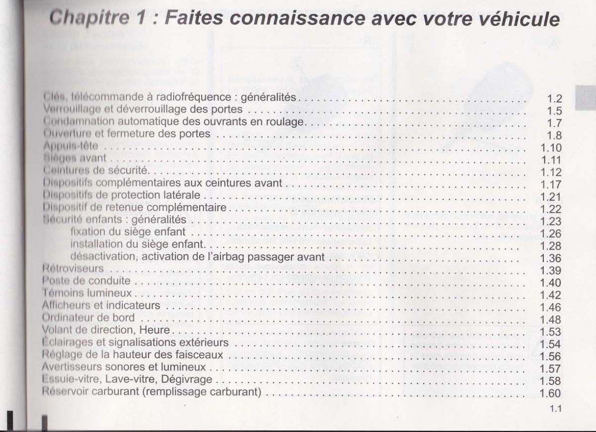 Dacia Lodgy manuel du proprietaire / page 5