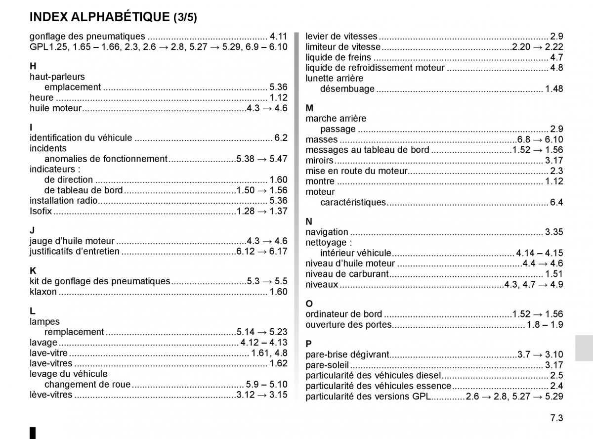 Dacia Logan II 2 manuel du proprietaire / page 222