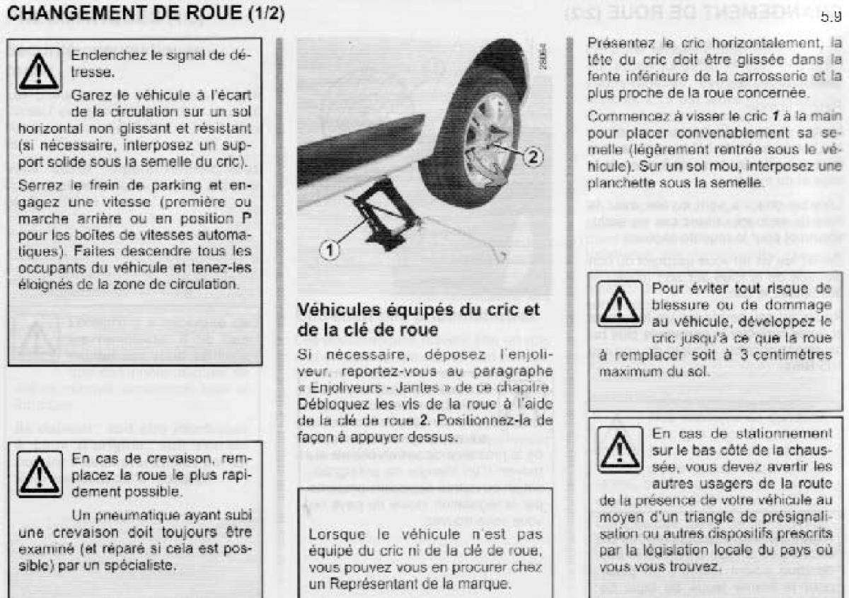 Dacia Sandero I 1 manuel du proprietaire / page 150