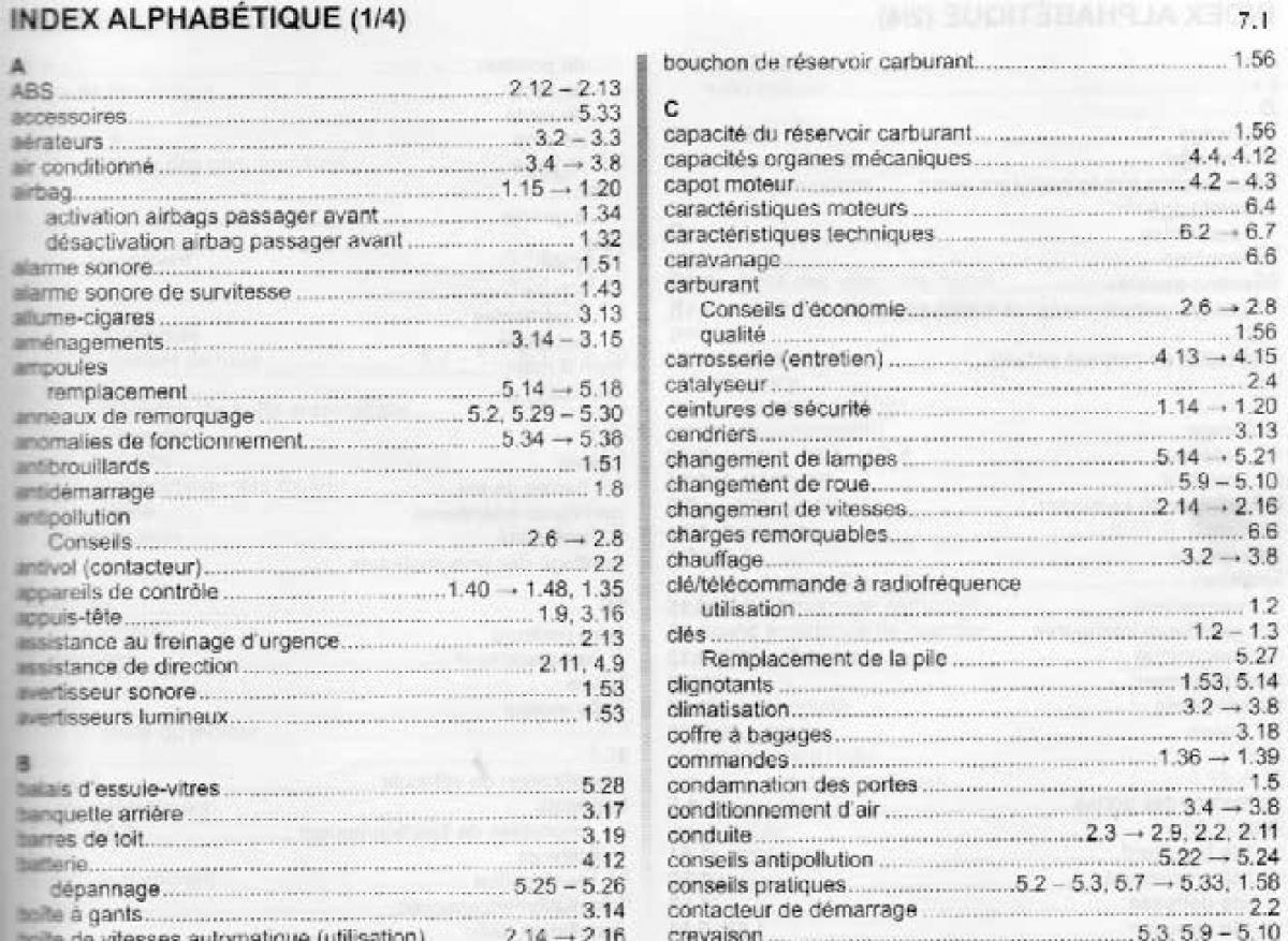 Dacia Sandero I 1 manuel du proprietaire / page 157