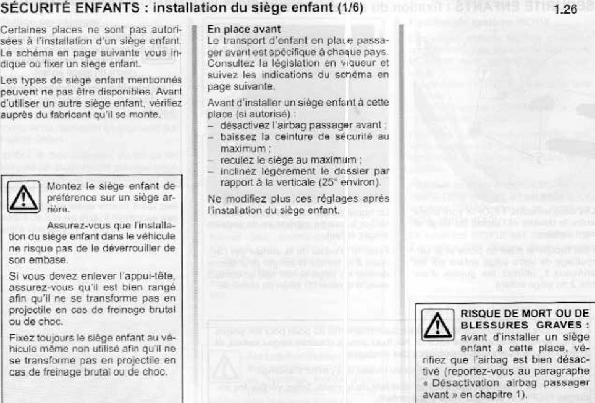Dacia Sandero I 1 manuel du proprietaire / page 21