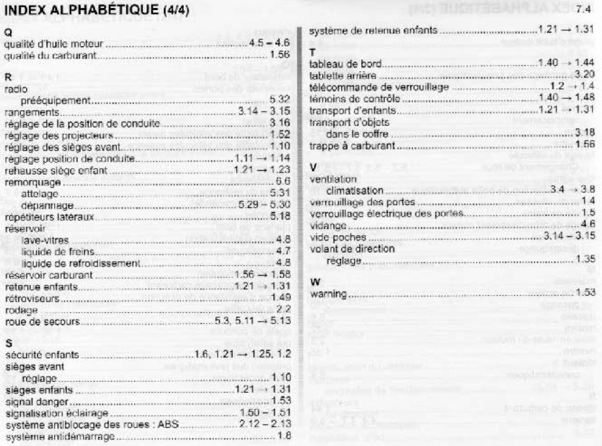 Dacia Sandero I 1 manuel du proprietaire / page 160